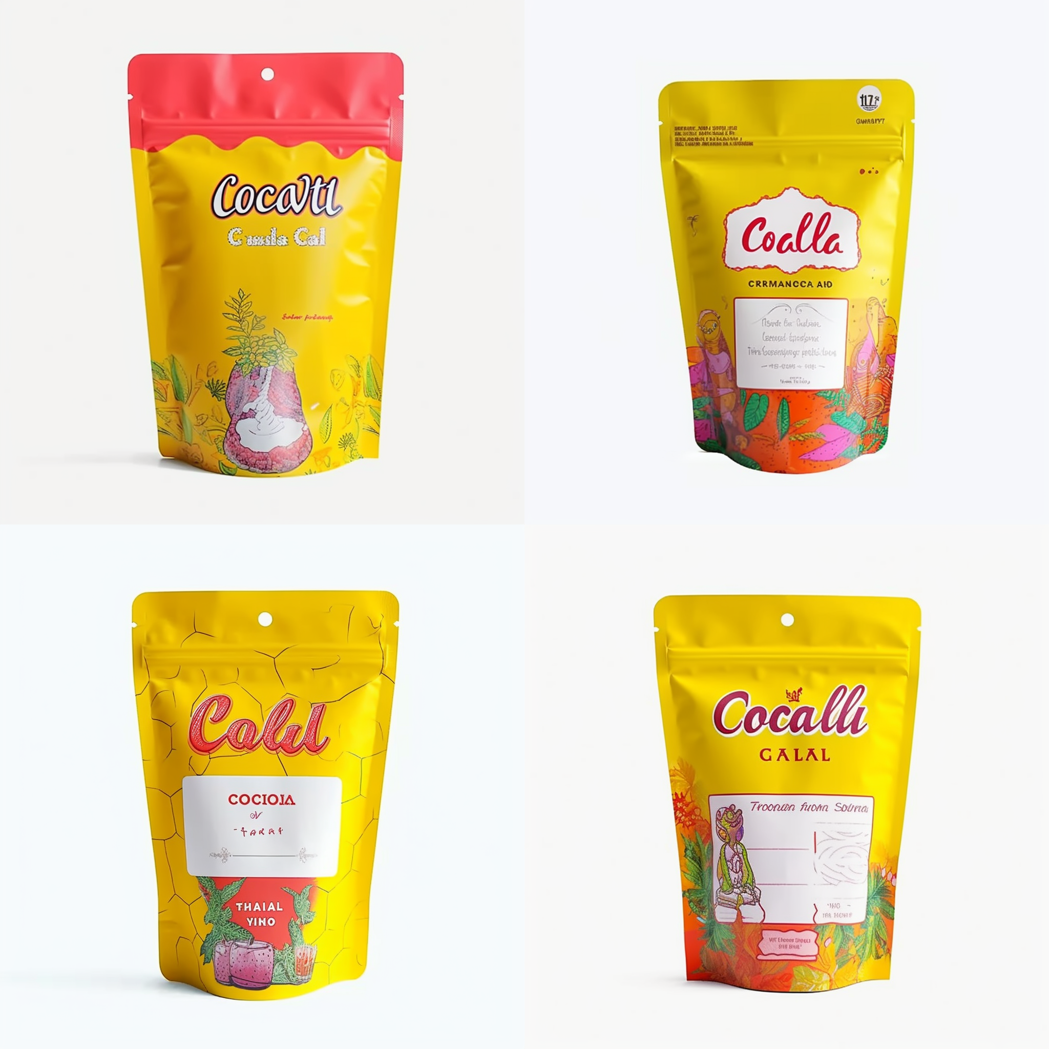 Custom Printed Reusable Plastic Heat Seal Mini Ziplock Baggies Stand up Pouch Holographic Packaging Bag