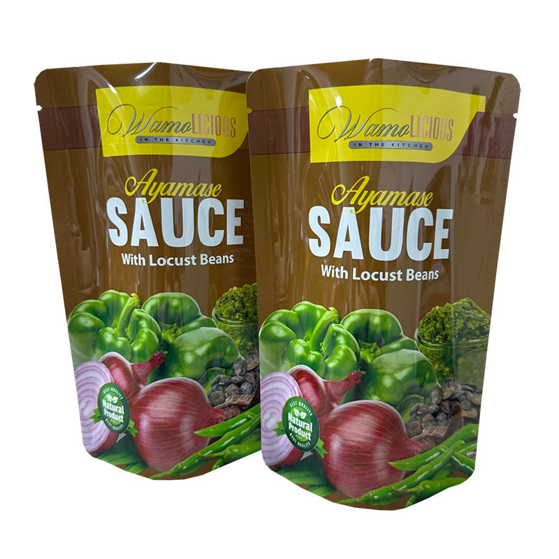 Wholesale Custom Printed Retort Pouch High Temperature Resistance Cooking Bag Picnic Heatable Food Packaging With Sauce Curry