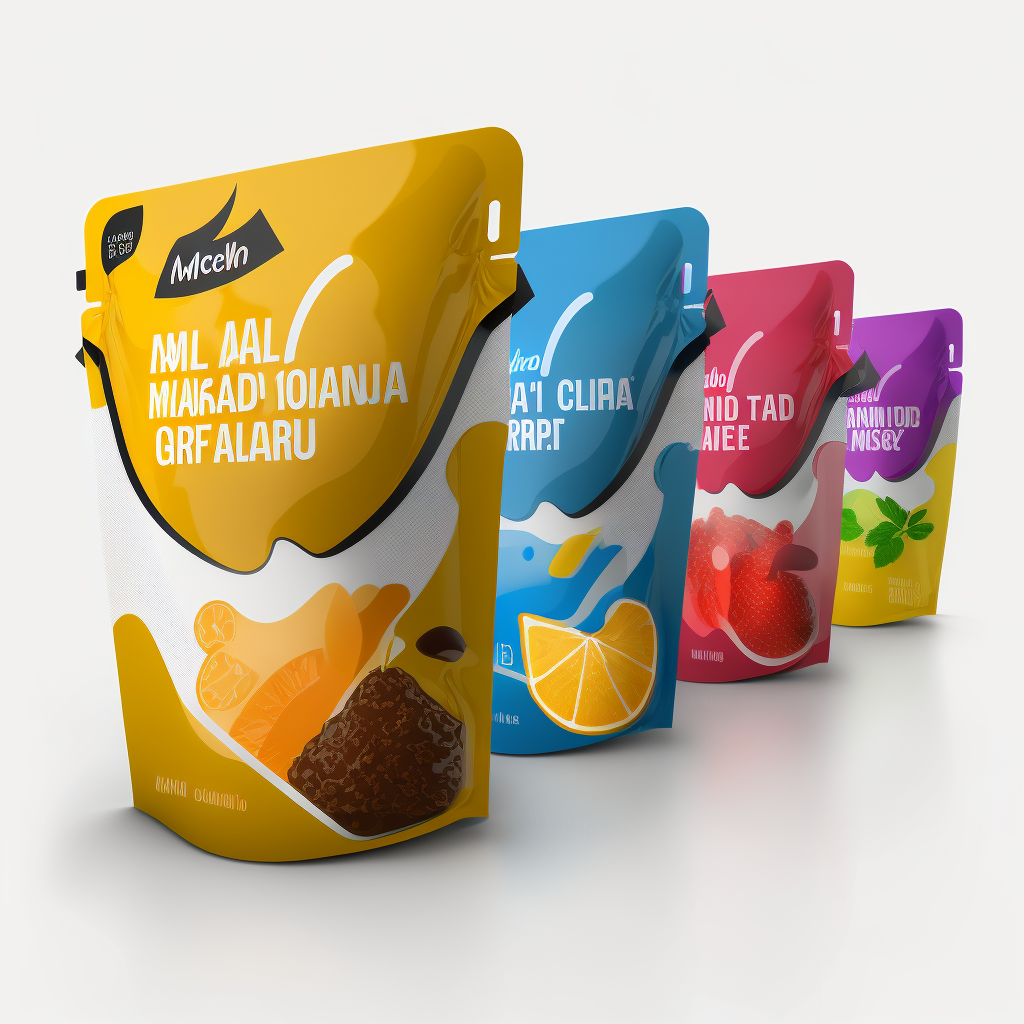 Custom Printed Reusable Plastic Heat Seal Mini Ziplock Baggies